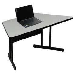 Collaborative Trapezoid Computer Tables