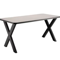 Collaborator Table w/ Gray Nebula Laminate Top (36'' x 60'' Rectangle)