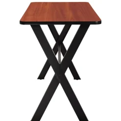 Collaborator Table w/ Wild Cherry Laminate Top (36'' x 72'' Rectangle)