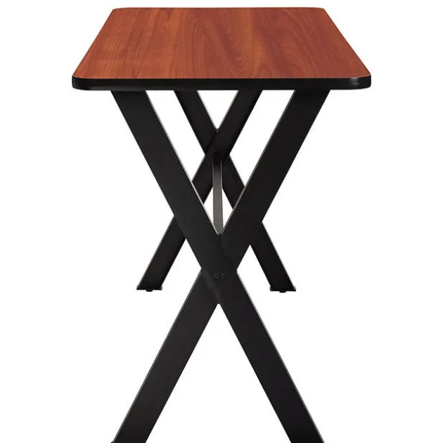 Collaborator Table w/ Wild Cherry Laminate Top (36'' x 72'' Rectangle)