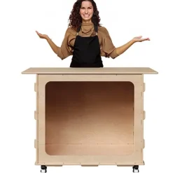 Collapsible Teacher Cart