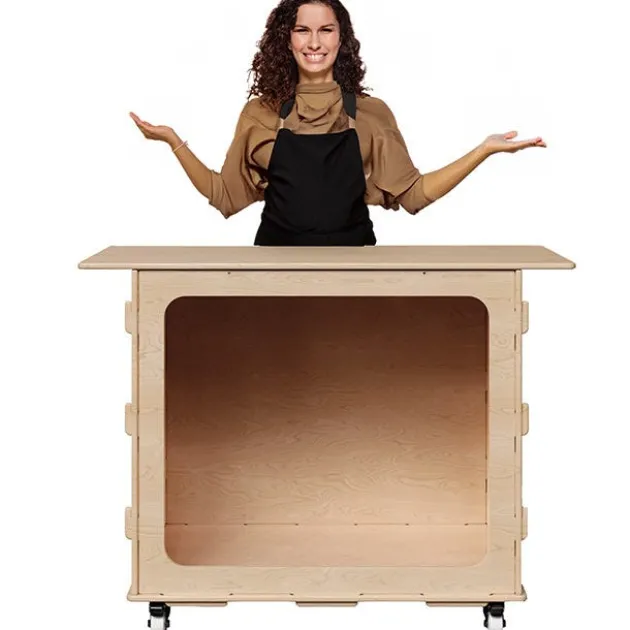 Collapsible Teacher Cart