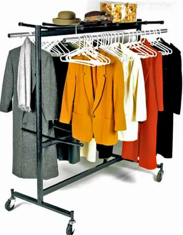 Combination Coat Rack or Folding Chair & Folding Table Truck by NPS