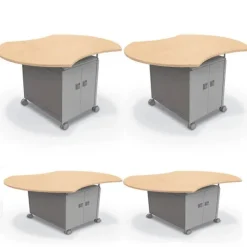 Compass Island Quad Cabinet Package - 4 Quad Cabinets