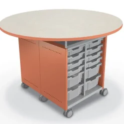 Compass Island Round Cabinet - 42"H