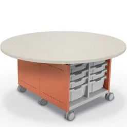 Compass Island Round Cabinet - 29"H