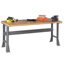 Compressed Wood Top Workbenches with Flared Legs
