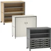Constellate Double Low Cluster Classroom Storage Cabinets