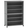 Constellate Double Mid Cluster Classroom Storage Cabinets