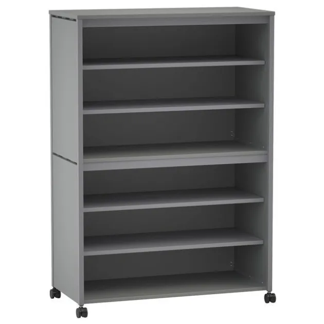 Constellate Double Mid Cluster Classroom Storage Cabinets