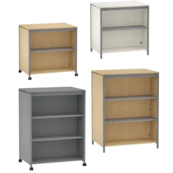 Constellate Double-Sided Bookshelf Units