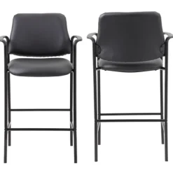 Contemporary Caressoft Bar Height Stool