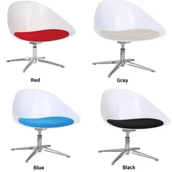 Contemporary Lounge Reception Swivel Club Chair