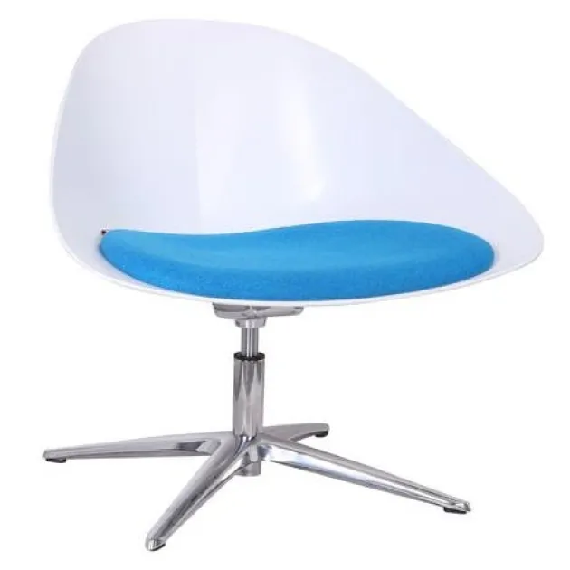 Contemporary Lounge Reception Swivel Club Chair