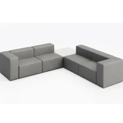 Conversa Collection 4-Seat Corner Sofa with Occasional Table