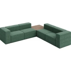 Conversa Collection 4-Seat Corner Sofa with Occasional Table
