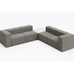 Conversa Collection 4-Seat Corner Sofa with Occasional Table