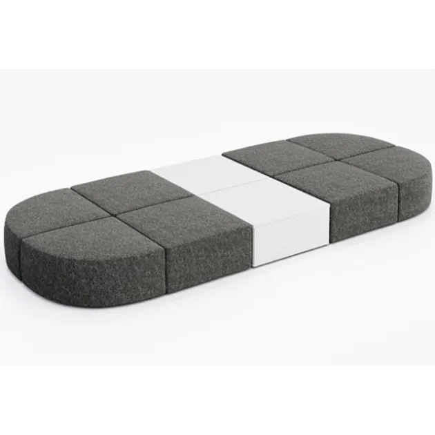 Conversa Collection 8-Seat Modular Lounge Seating & 2 Occasional Tables