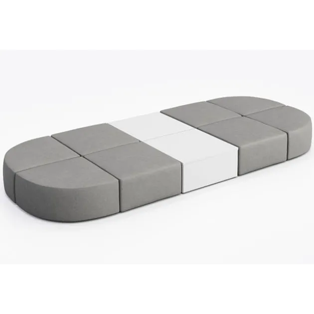Conversa Collection 8-Seat Modular Lounge Seating & 2 Occasional Tables