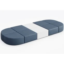 Conversa Collection 8-Seat Modular Lounge Seating & 2 Occasional Tables