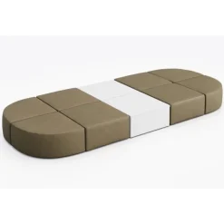 Conversa Collection 8-Seat Modular Lounge Seating & 2 Occasional Tables