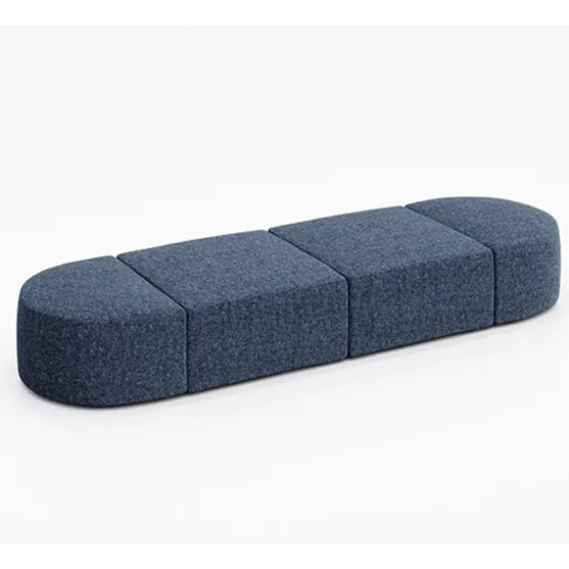 Conversa Collection 4-Seat Modular Lounge Seating