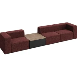 Conversa Collection 3-Seat Sofa with Occasional Table