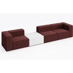 Conversa Collection 3-Seat Sofa with Occasional Table