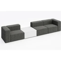 Conversa Collection 3-Seat Sofa with Occasional Table