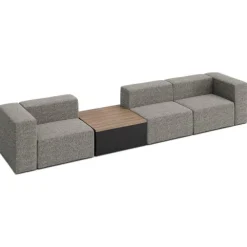 Conversa Collection 3-Seat Sofa with Occasional Table