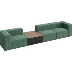 Conversa Collection 3-Seat Sofa with Occasional Table