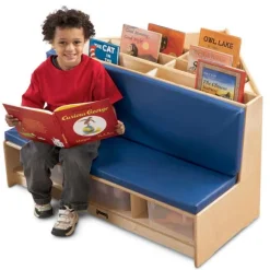 Corner Literacy Nook Couch