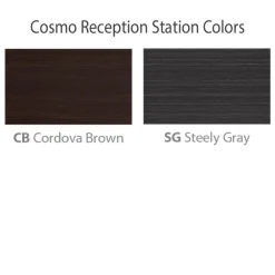 Cosmo Collection Curved Reception Typical (1-Unit)