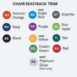 Creative Colors Stack Chair (16'' H - 2nd-4th)