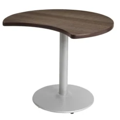 Crescent Activity Tables with Wood Tops