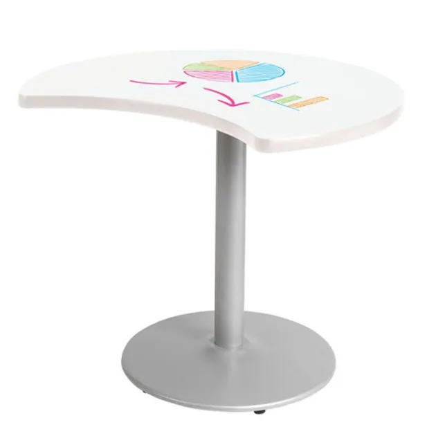 Crescent Activity Table with Dry Erase Top