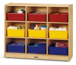 9 Cubbie Large Mobile Storage Unit w/o Tubs