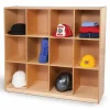 12 Cubby Backpack Storage Unit