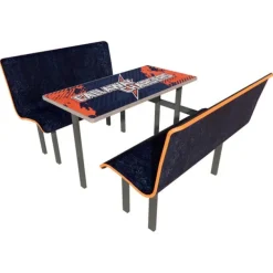 Customizable Booth Seating Cafeteria Table Unit (60'' W x 72'' L)