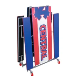 Customizable Mobile Bench Cafeteria Table (12' L)