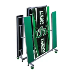 Customizable Mobile Bench Cafeteria Table (10' L)