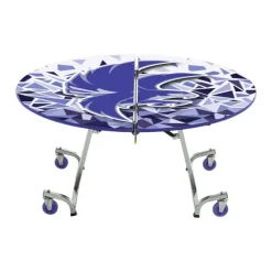 Customizable Mobile Cafeteria Table - 48'' Round