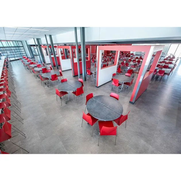 Customizable Mobile Cafeteria Table - 48'' Round