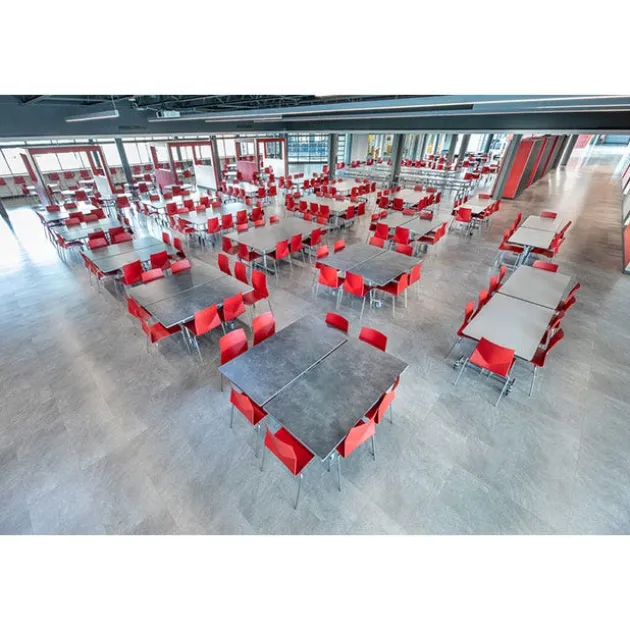 Customizable Mobile Cafeteria Table - 60'' Square