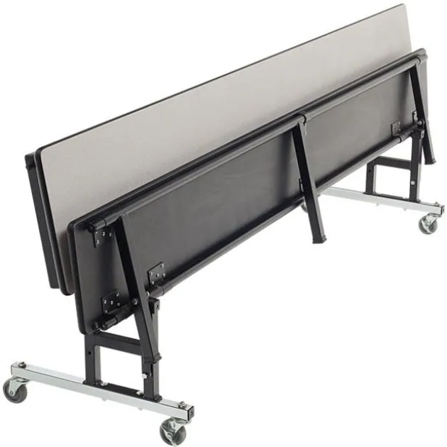 Customizable Mobile Cafeteria Convertible Bench Table - (6' L)