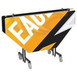 Customizable Mobile Cafeteria Table - 60'' Octagonal