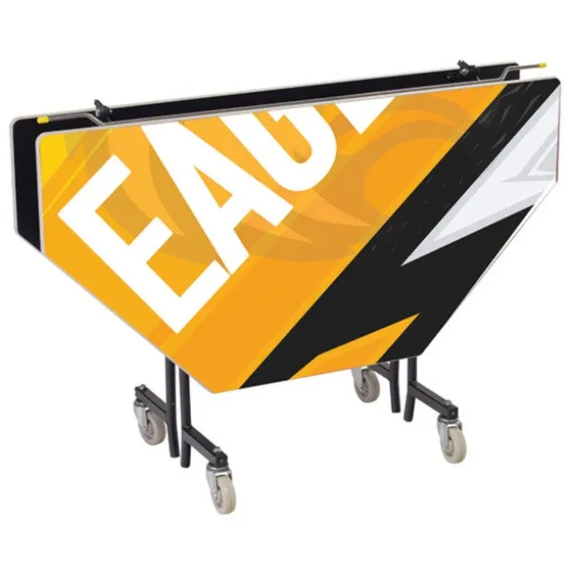 Customizable Mobile Cafeteria Table - 60'' Octagonal