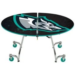 Customizable Mobile Cafeteria Table - 60'' Round