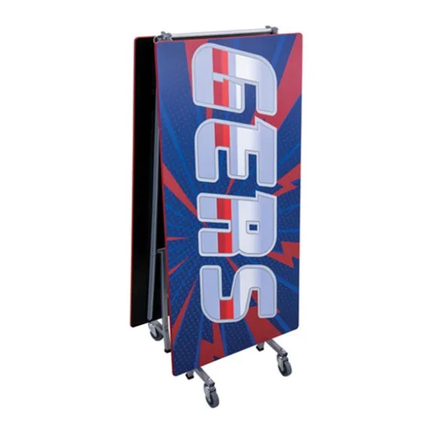 Customizable Mobile Rectangle Cafeteria Table - 10' L x 30'' W