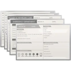 Custom Printed Magnetic Wall Mounted Dry Erase Boards